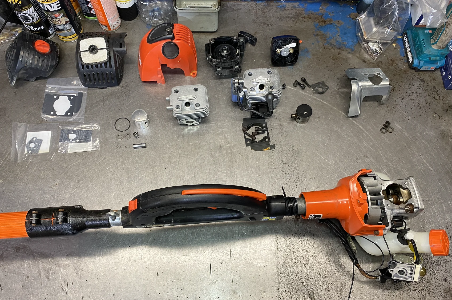 Venta y reparación de maquinaria