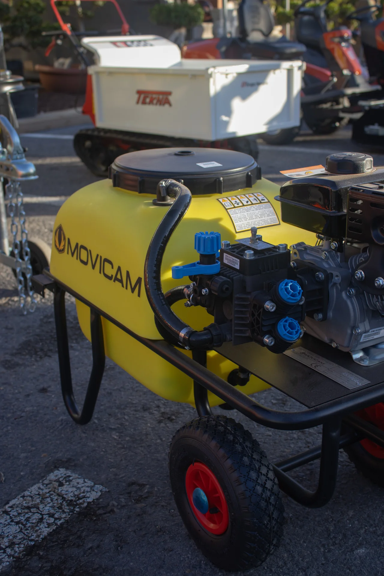 Pulverizador Agrícola Motorizado Movicam