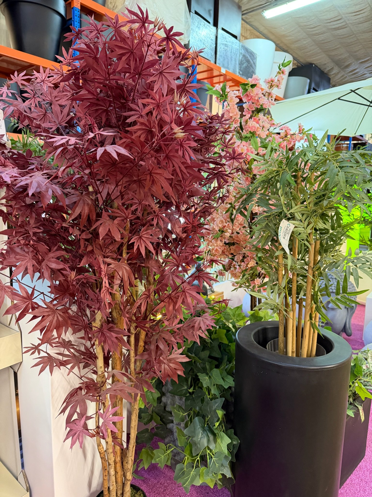 Plantas artificiales de alta calidad en Garden Center Navarro