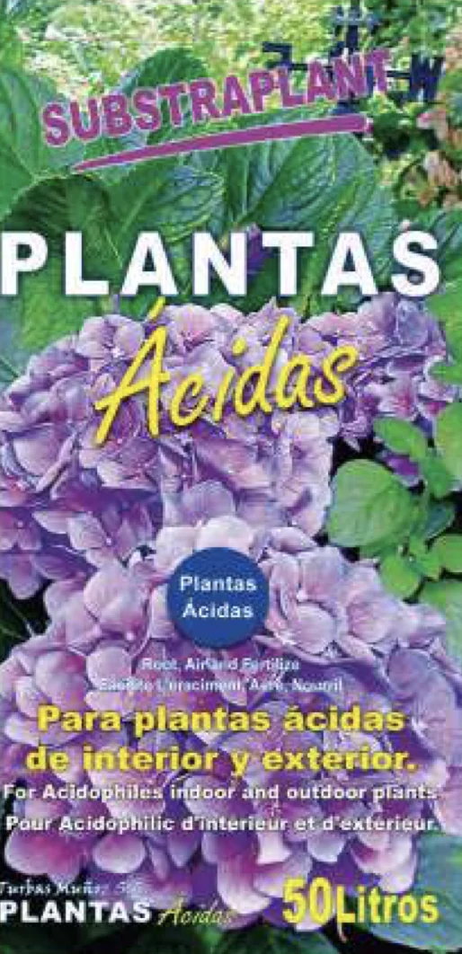 Substrato para Plantas Acidófilas